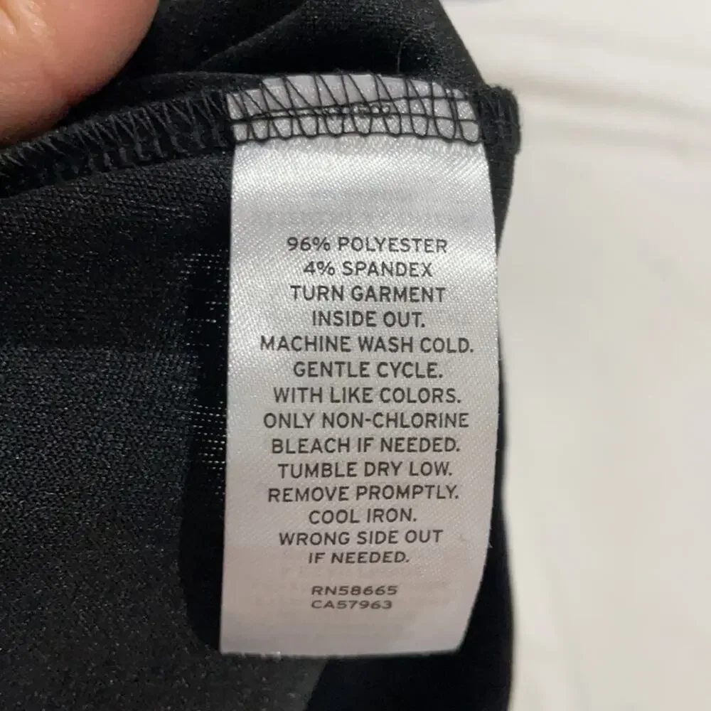 Harper canyon 4 black lightweight bomber euc